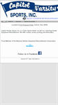 Mobile Screenshot of capitolvarsity.com